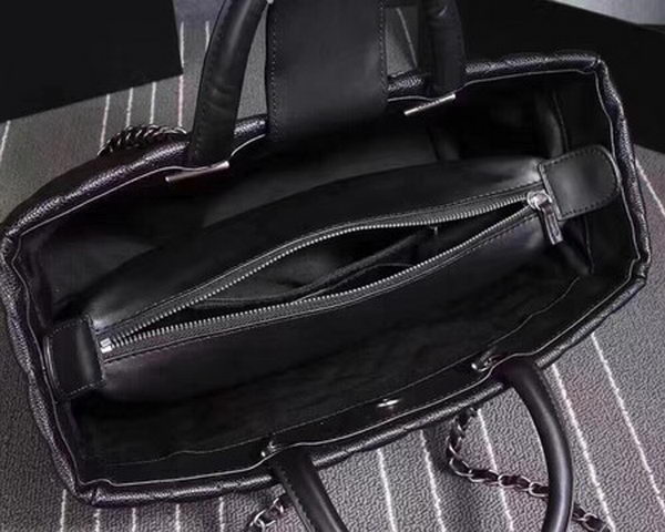 Chanel Tote Bag Sheepskin Leather CHA3625 Black Chanel Tote Bag Sheepskin Leather CHA3625 Black