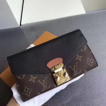 Louis Vuitton Monogram Canvas PALLAS WALLET M58414 Black Louis Vuitton Monogram Canvas PALLAS WALLET M58414 Black
