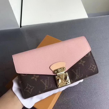 Louis Vuitton Monogram Canvas PALLAS WALLET M58414 Pink Louis Vuitton Monogram Canvas PALLAS WALLET M58414 Pink