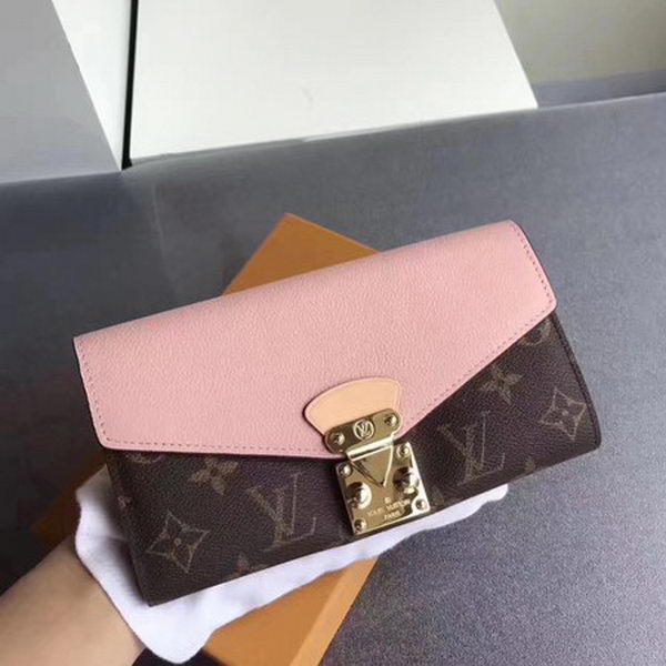 Louis Vuitton Monogram Canvas PALLAS WALLET M58414 Pink Louis Vuitton Monogram Canvas PALLAS WALLET M58414 Pink
