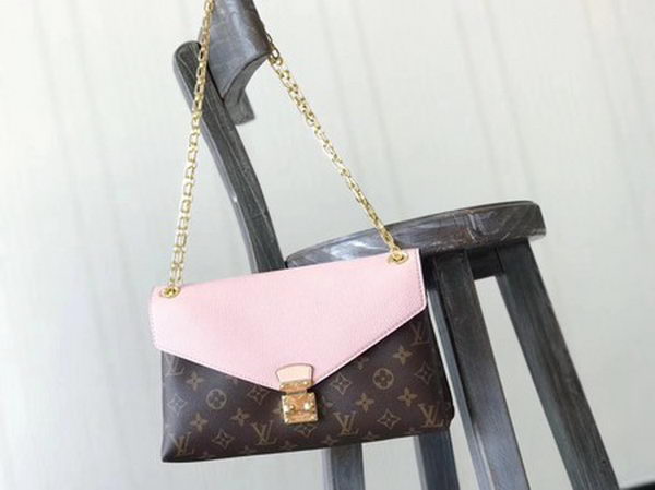 Louis Vuitton Monogram Canvas Pallas Chain Cerise M41201 Pink Louis Vuitton Monogram Canvas Pallas Chain Cerise M41201 Pink