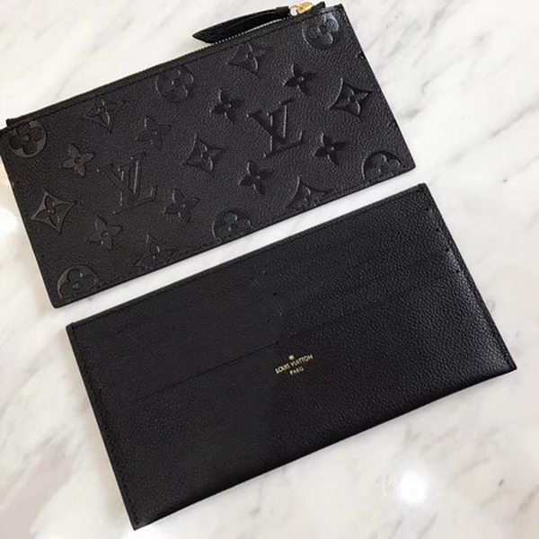 Louis Vuitton Monogram Empreinte POCHETTE FeLICIE M64064 Black Louis Vuitton Monogram Empreinte POCHETTE FeLICIE M64064 Black