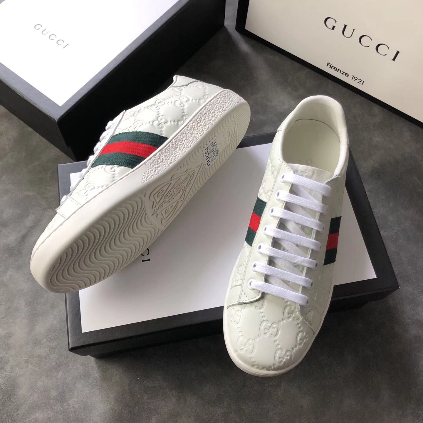 Gucci Shoes GG18208 White Gucci Shoes GG18208 White