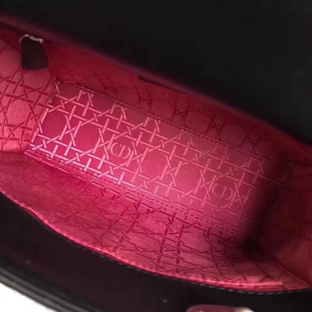 Dior Cannage Nano Lady Bag Original Leather CD3891 Black Dior Cannage Nano Lady Bag Original Leather CD3891 Black