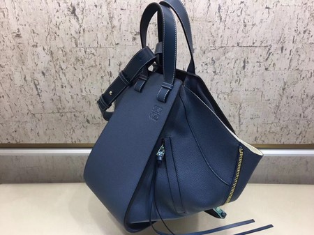 Loewe Hammock Bag Original Leather A9128 Blue Loewe Hammock Bag Original Leather A9128 Blue