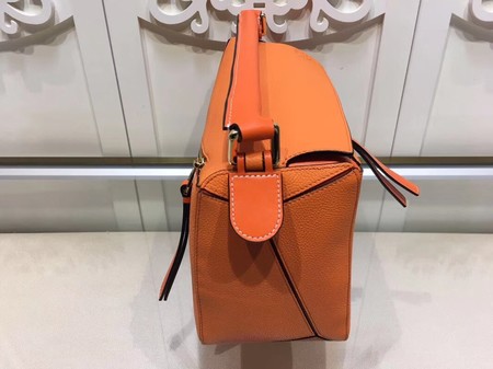 Loewe Puzzle Bag Original Leather L9122 Orange Loewe Puzzle Bag Original Leather L9122 Orange