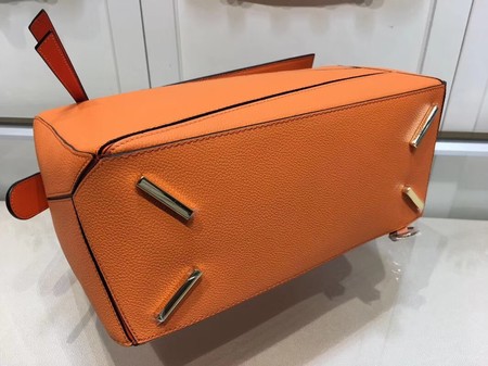 Loewe Puzzle Bag Original Leather L9122 Orange Loewe Puzzle Bag Original Leather L9122 Orange