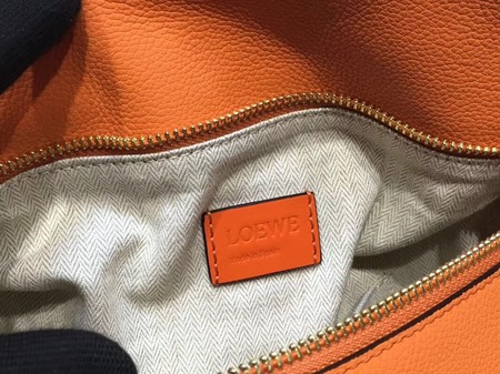 Loewe Puzzle Bag Original Leather L9122 Orange Loewe Puzzle Bag Original Leather L9122 Orange
