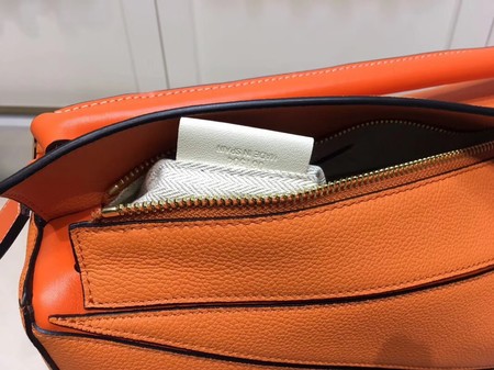 Loewe Puzzle Bag Original Leather L9122 Orange Loewe Puzzle Bag Original Leather L9122 Orange
