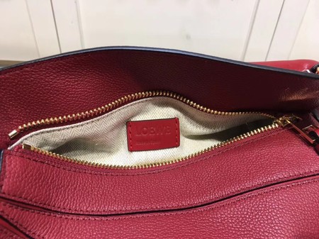 Loewe Puzzle Bag Original Leather L9122 Red Loewe Puzzle Bag Original Leather L9122 Red