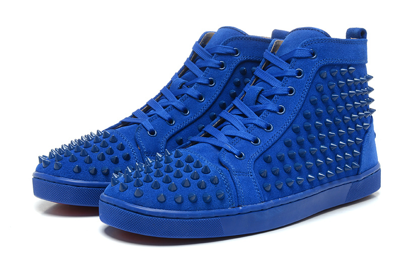 Christian Louboutin Lovers Casual Shoes CL921 blue Christian Louboutin Lovers Casual Shoes CL921 blue