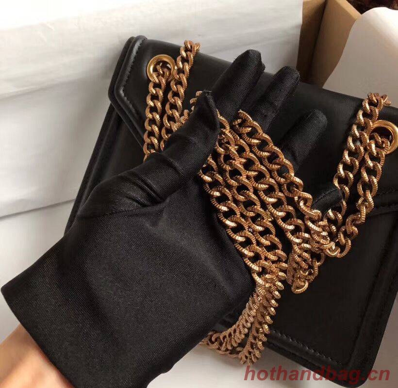 Dolce & Gabbana Calfskin Leather 4046 black Dolce & Gabbana Calfskin Leather 4046 black