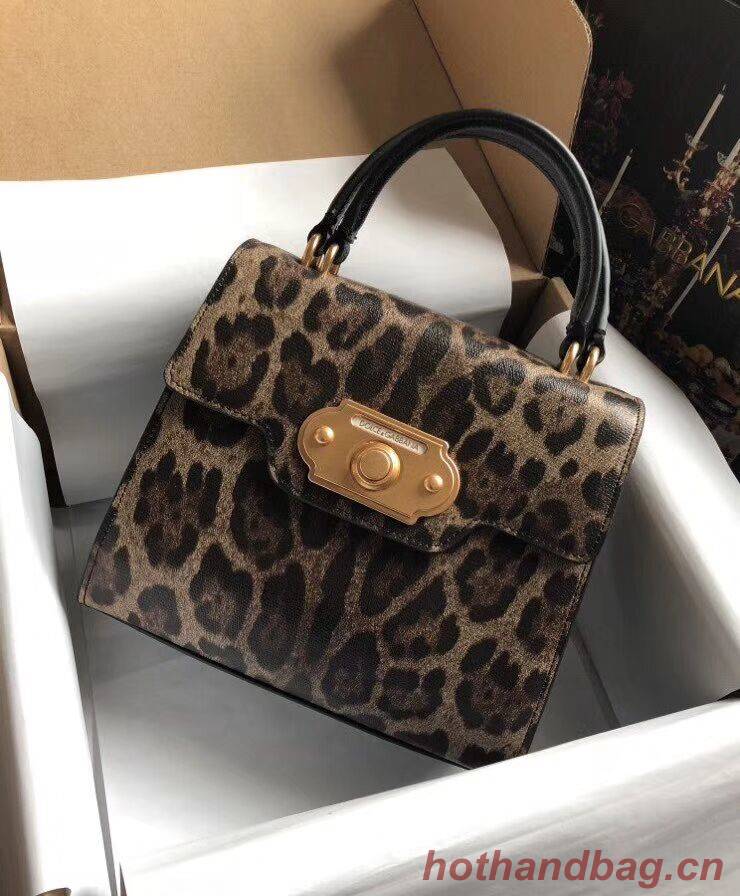 Dolce & Gabbana SICILY Chrysanthemum Calfskin Tote Bags 5588-3 black Dolce & Gabbana SICILY Chrysanthemum Calfskin Tote Bags 5588-3 black