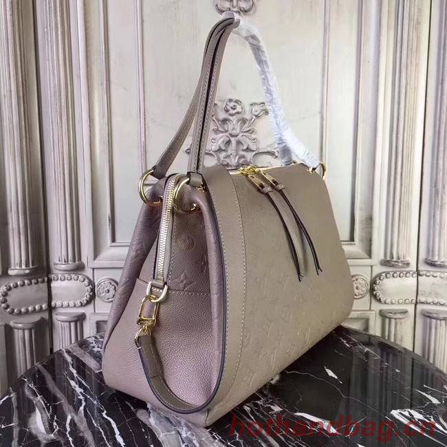 Louis vuitton original mongram empreinte PONTHIEU PM M43721 grey