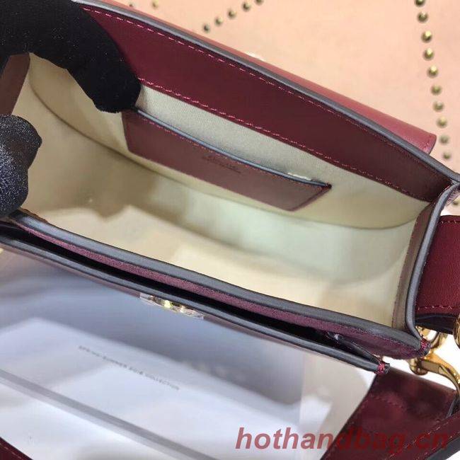 CHLOE Tess Small leather shoulder bag 3E153 Plum purple CHLOE Tess Small leather shoulder bag 3E153 Plum purple