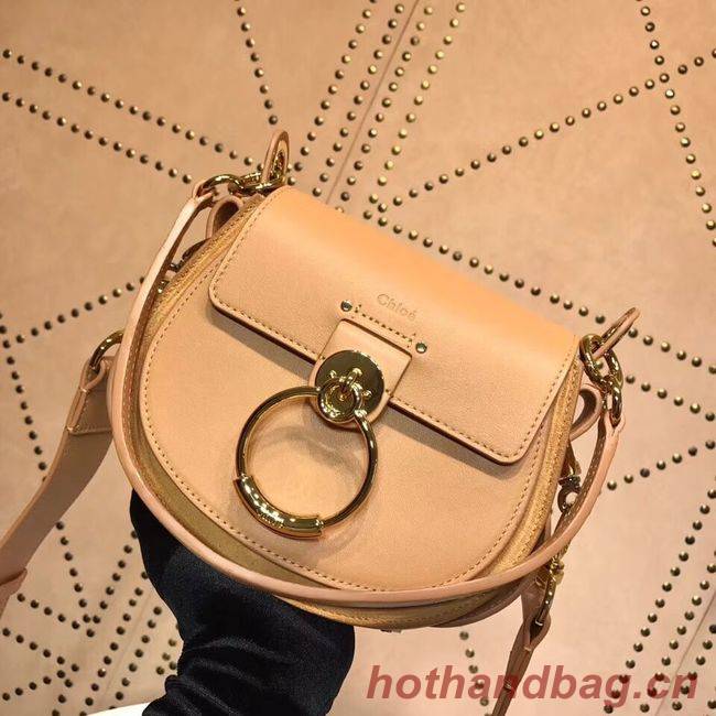 CHLOE Tess Small leather shoulder bag 3E153 apricot CHLOE Tess Small leather shoulder bag 3E153 apricot