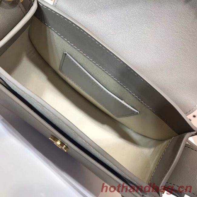 CHLOE Tess Small leather shoulder bag 3E153 grey CHLOE Tess Small leather shoulder bag 3E153 grey