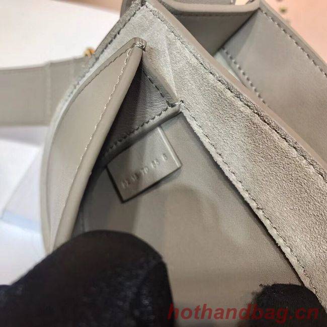 CHLOE Tess Small leather shoulder bag 3E153 grey CHLOE Tess Small leather shoulder bag 3E153 grey