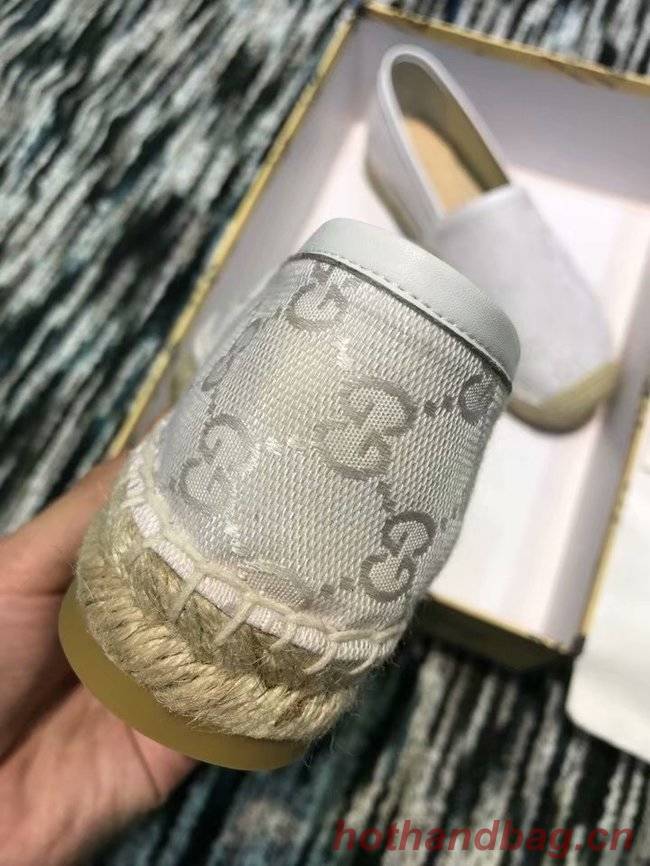 Gucci logo canvas espadrille GG1384LRF silver Gucci logo canvas espadrille GG1384LRF silver