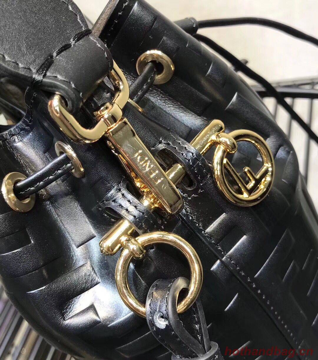 Fendi Calfskin Leather Flap TOTE Bag 3326 Black Fendi Calfskin Leather Flap TOTE Bag 3326 Black