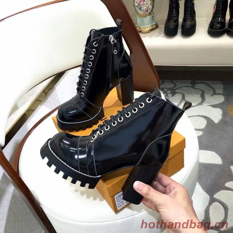 Louis Vuitton STAR TRAIL ANKLE BOOT LVC910SY BLACK Louis Vuitton STAR TRAIL ANKLE BOOT LVC910SY BLACK
