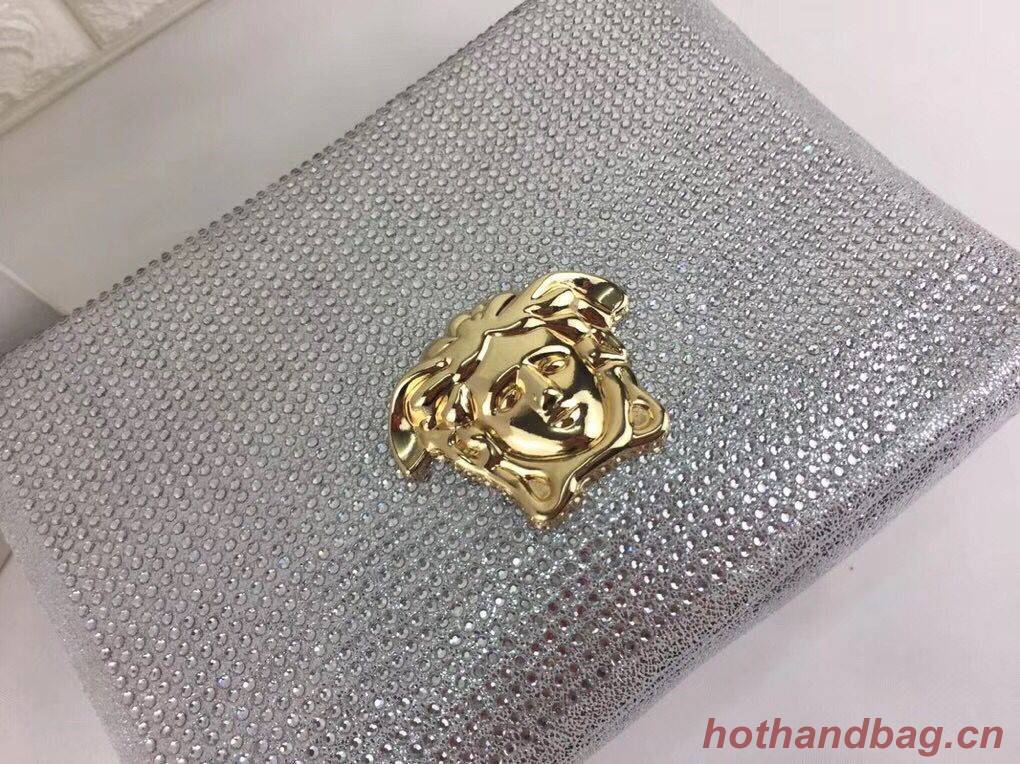 Versace Shoulder Bag VS178 Sliver Versace Shoulder Bag VS178 Sliver