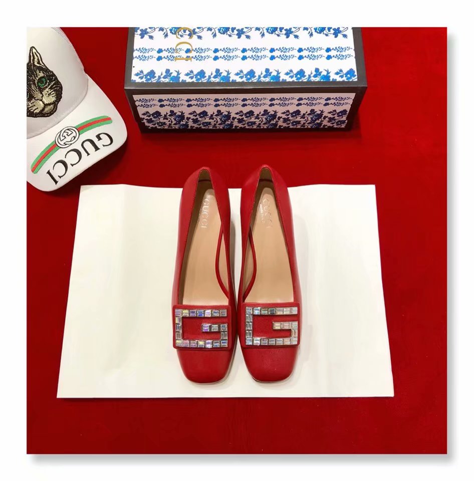 Gucci Shoes GG1423BL Red Gucci Shoes GG1423BL Red