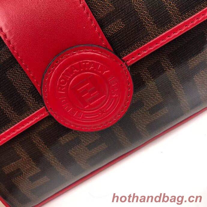 Fendi WALLET ON CHAIN 8HF836 RED Fendi WALLET ON CHAIN 8HF836 RED