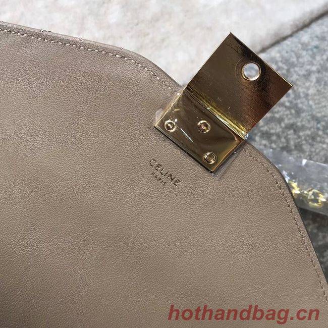 CELINE MEDIUM C BAG IN BICOLOUR QUILTED CALFSKIN CL87253 Camel CELINE MEDIUM C BAG IN BICOLOUR QUILTED CALFSKIN CL87253 Camel