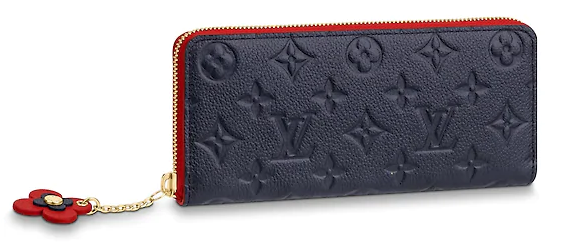 Louis vuitton CLEMENCE WALLET M63920 blue Louis vuitton CLEMENCE WALLET M63920 blue