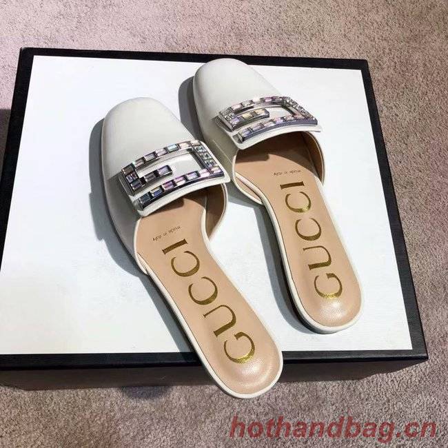 Gucci slide with crystal G GG1472BL-1 Gucci slide with crystal G GG1472BL-1