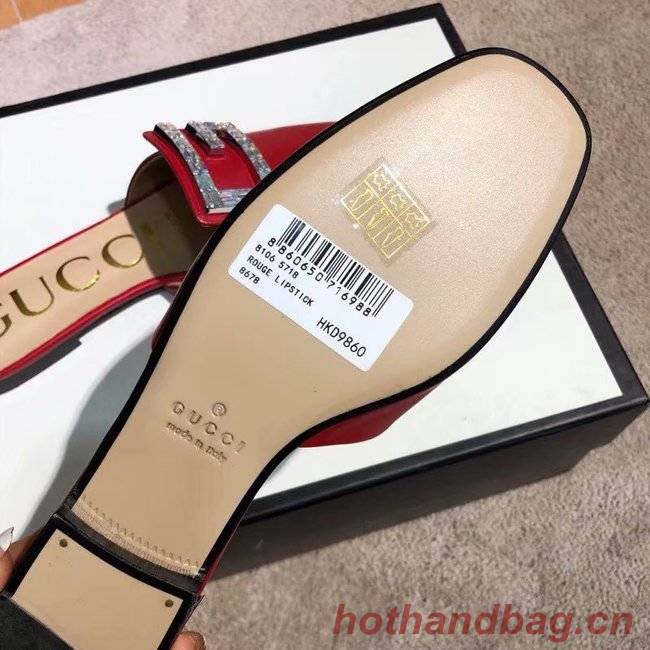 Gucci slide with crystal G GG1472BL-1 Gucci slide with crystal G GG1472BL-1