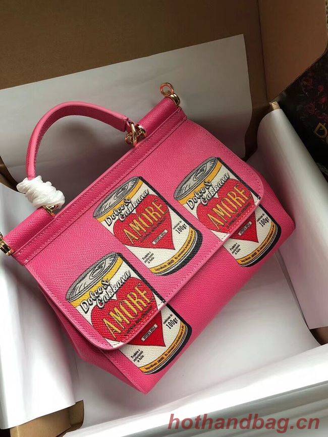 Dolce & Gabbana SICILY Bag Calfskin Leather 4136-11 Dolce & Gabbana SICILY Bag Calfskin Leather 4136-11