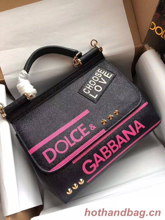 Dolce & Gabbana SICILY Bag Calfskin Leather 4136-12 Dolce & Gabbana SICILY Bag Calfskin Leather 4136-12