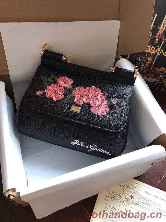 Dolce & Gabbana SICILY Bag Calfskin Leather 4136-13 Dolce & Gabbana SICILY Bag Calfskin Leather 4136-13