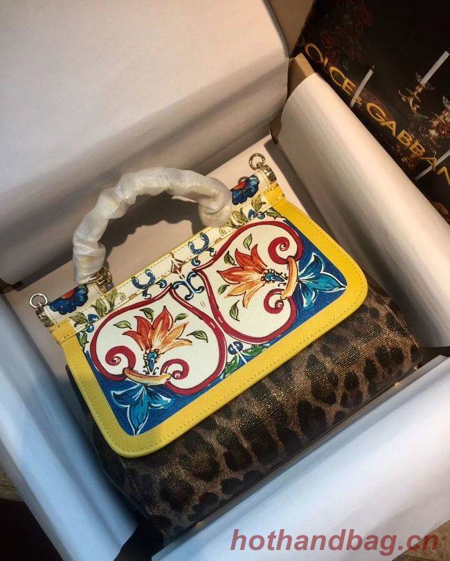 Dolce & Gabbana SICILY Bag Calfskin Leather 4136-6 Dolce & Gabbana SICILY Bag Calfskin Leather 4136-6