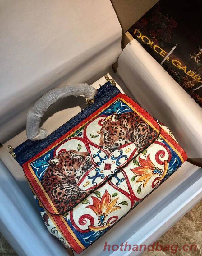 Dolce & Gabbana SICILY Bag Calfskin Leather 4136-7 Dolce & Gabbana SICILY Bag Calfskin Leather 4136-7