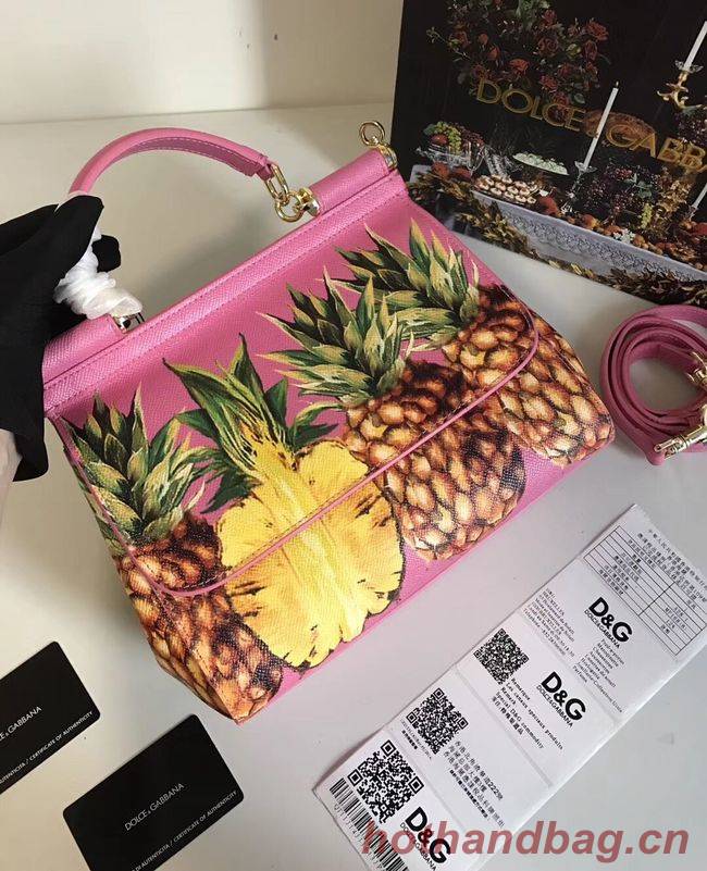 Dolce & Gabbana SICILY Bag Calfskin Leather 4136-8 Dolce & Gabbana SICILY Bag Calfskin Leather 4136-8