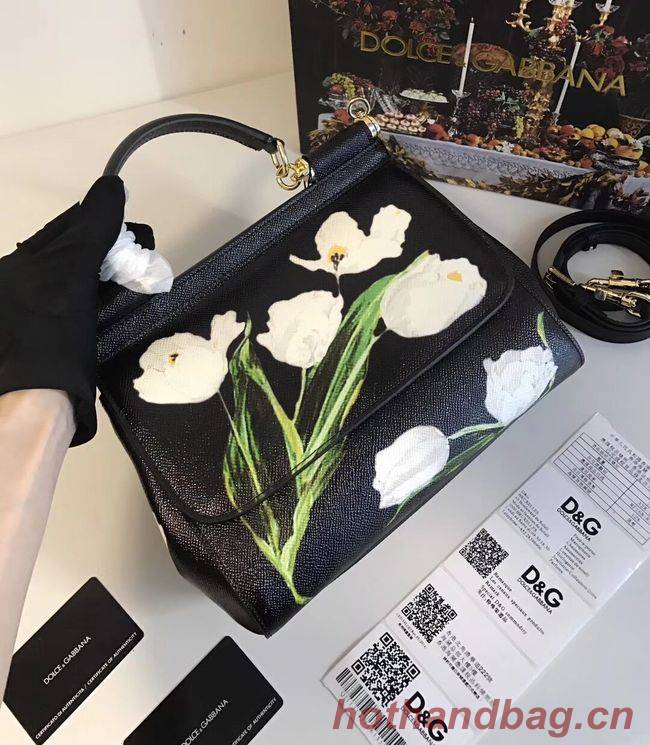 Dolce & Gabbana SICILY Bag Calfskin Leather 4136 Lily Dolce & Gabbana SICILY Bag Calfskin Leather 4136 Lily