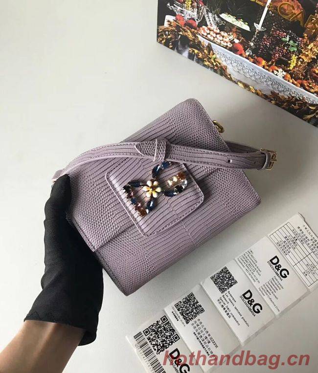 Dolce & Gabbana Calfskin Leather shoulder bag 5568 grey Dolce & Gabbana Calfskin Leather shoulder bag 5568 grey