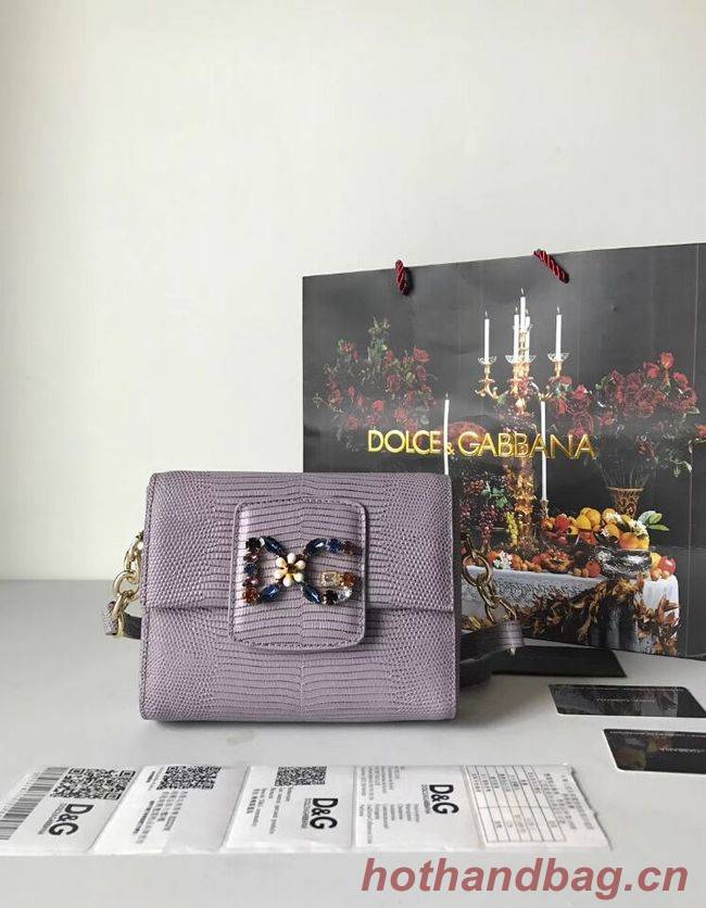 Dolce & Gabbana Calfskin Leather shoulder bag 5568 grey Dolce & Gabbana Calfskin Leather shoulder bag 5568 grey