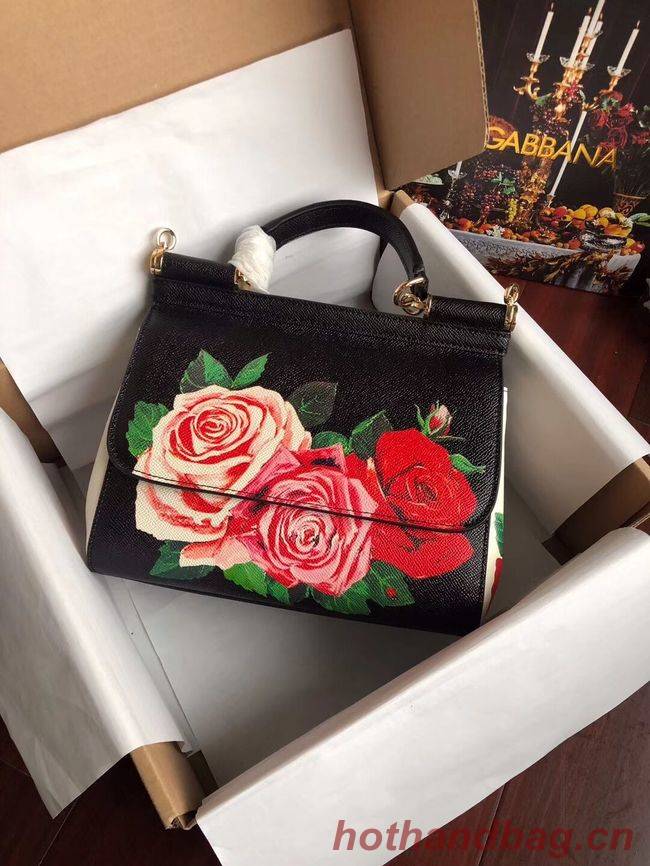 Dolce & Gabbana SICILY Bag Calfskin Leather 4136-14 Dolce & Gabbana SICILY Bag Calfskin Leather 4136-14