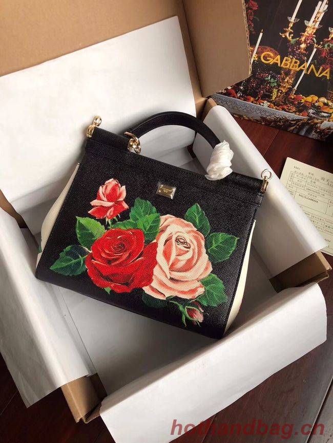 Dolce & Gabbana SICILY Bag Calfskin Leather 4136-14 Dolce & Gabbana SICILY Bag Calfskin Leather 4136-14