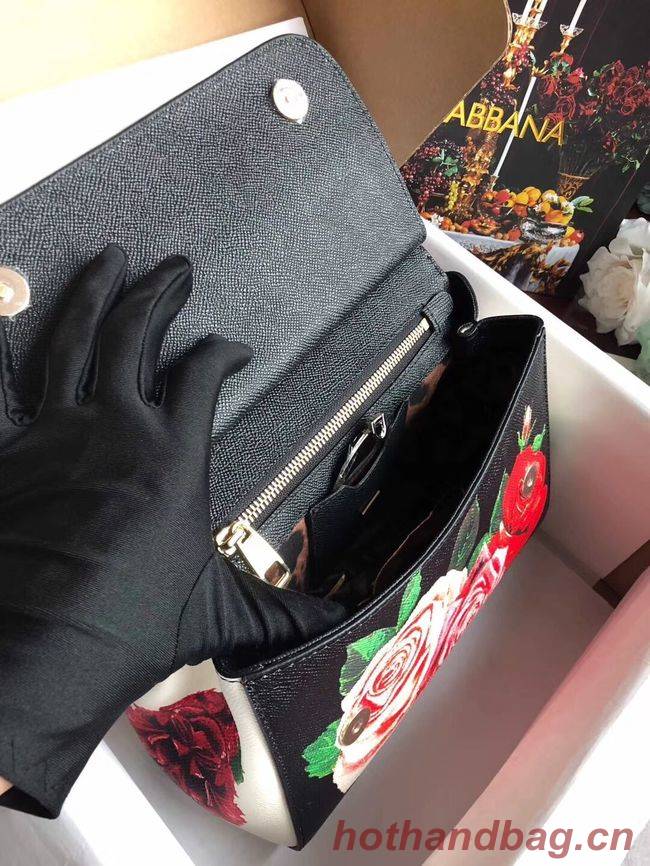 Dolce & Gabbana SICILY Bag Calfskin Leather 4136-14 Dolce & Gabbana SICILY Bag Calfskin Leather 4136-14