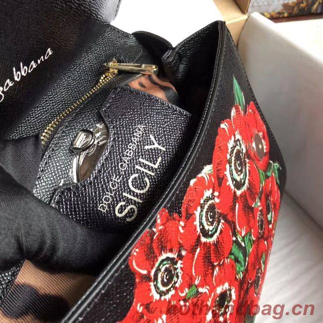 Dolce & Gabbana SICILY Bag Calfskin Leather 4136-15 Dolce & Gabbana SICILY Bag Calfskin Leather 4136-15