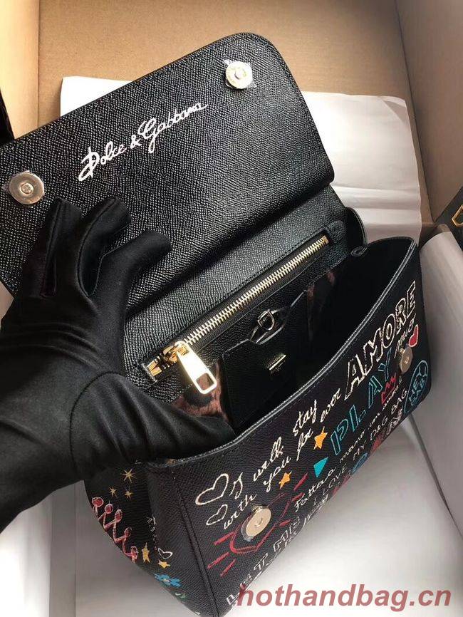 Dolce & Gabbana SICILY Bag Calfskin Leather 4136-16 Dolce & Gabbana SICILY Bag Calfskin Leather 4136-16