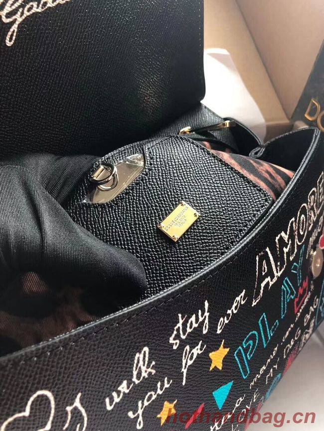 Dolce & Gabbana SICILY Bag Calfskin Leather 4136-16 Dolce & Gabbana SICILY Bag Calfskin Leather 4136-16
