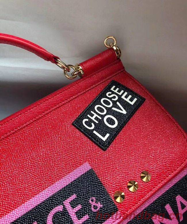 Dolce & Gabbana SICILY Bag Calfskin Leather 4136-17 Dolce & Gabbana SICILY Bag Calfskin Leather 4136-17