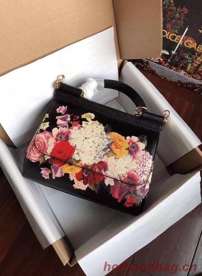 Dolce & Gabbana SICILY Bag Calfskin Leather 4136-19 Dolce & Gabbana SICILY Bag Calfskin Leather 4136-19