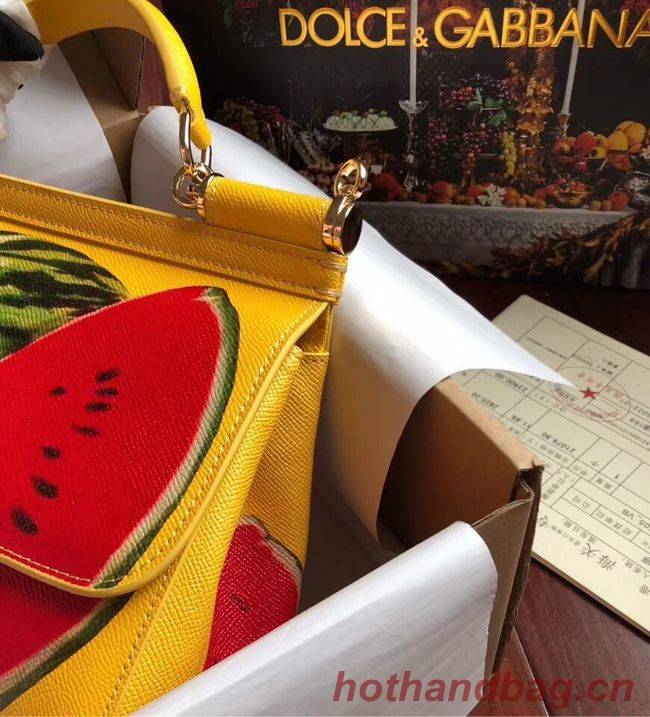 Dolce & Gabbana SICILY Bag Calfskin Leather 4136-21 Dolce & Gabbana SICILY Bag Calfskin Leather 4136-21